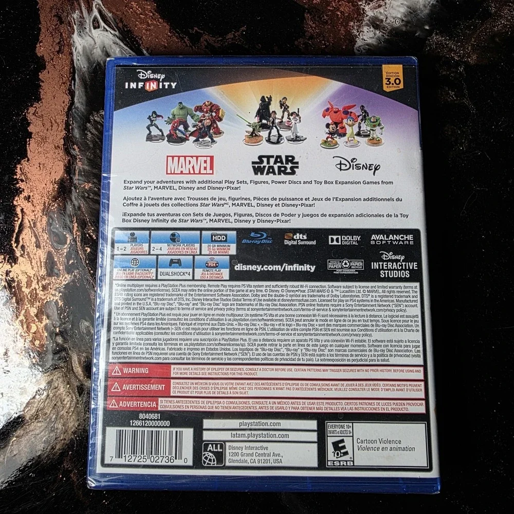 Disney Infinity 3.0 (Sony Playstation 4 PS4) - Brand New &‎ Factory Sealed